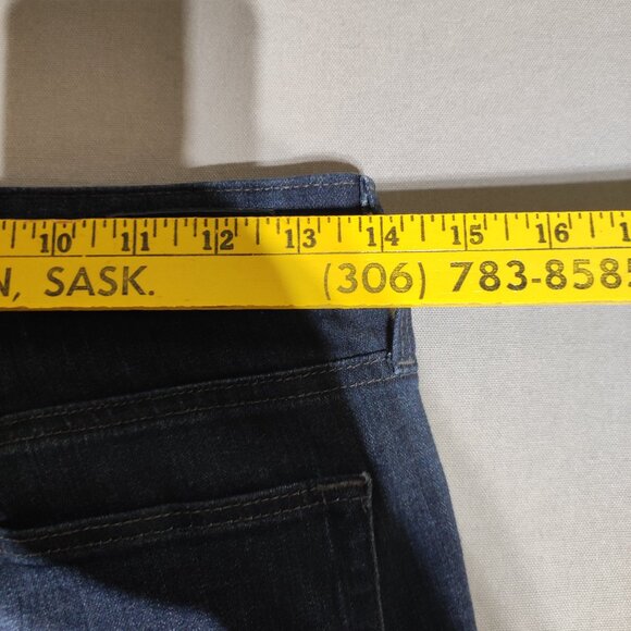 AG Adriano Goldschmied jeans The Farrah women's 27R ink blue High-rise Skinny - Picture 11 of 15